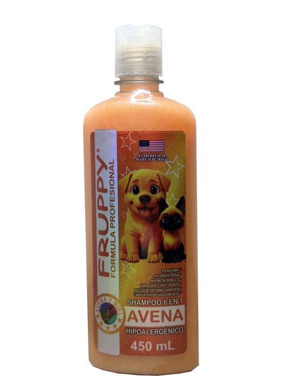 SHAMPOO FRUPPY AVENA HIPOALERGÉNICO 450 mL