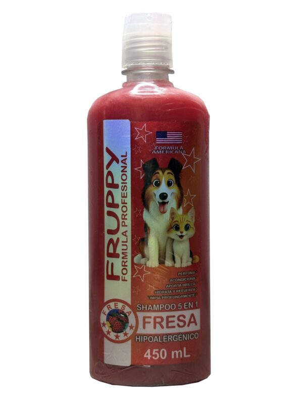 SHAMPOO FRUPPY FRESA HIPOALERGÉNICO 450 mL