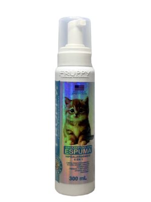 SHAMPOO EN ESPUMA 6 EN 1 PARA GATOS (HIPOALERGÉNICO)