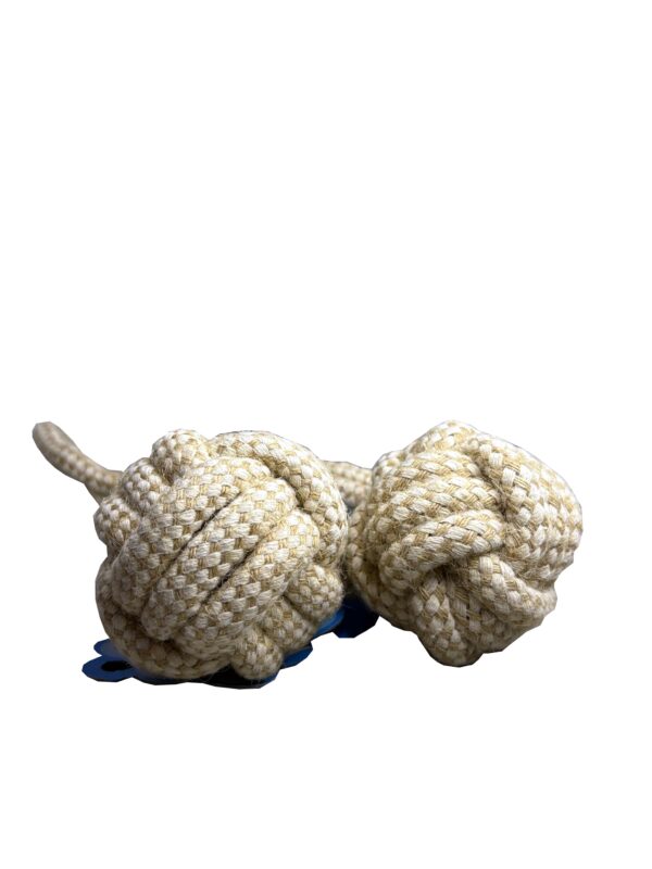 JUGUETE DE CUERDA CON NUDO PARA PERROS COLCO – JUGUETE INTERACTIVO